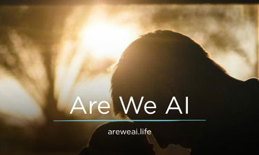 AreWeAI.life - Creative brandable domain for sale